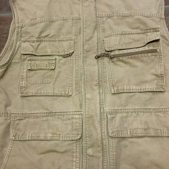 ~~Columbia Utility Vest Mens XL Hiking Fishing ROC II Full Zip *****CLOTHING I - Picture 2 of 5